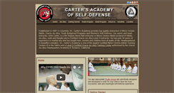 Desktop Screenshot of cartersacademy.com
